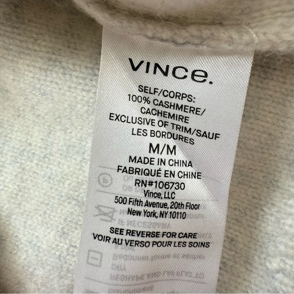 Vince Cashmere Funnel-Neck Sweater - Picture 12 of 13